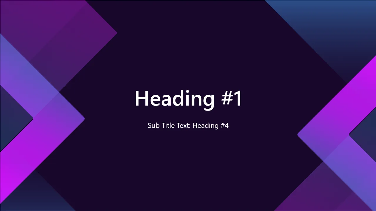 Celeste — General presentation template