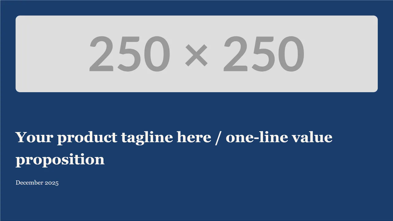 Foundry — Pitch Deck presentation template